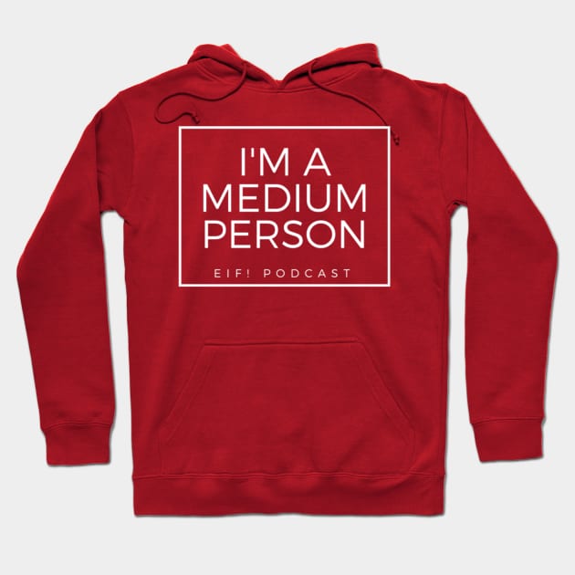 Medium Person Logo Hoodie by Nerdy Things Podcast